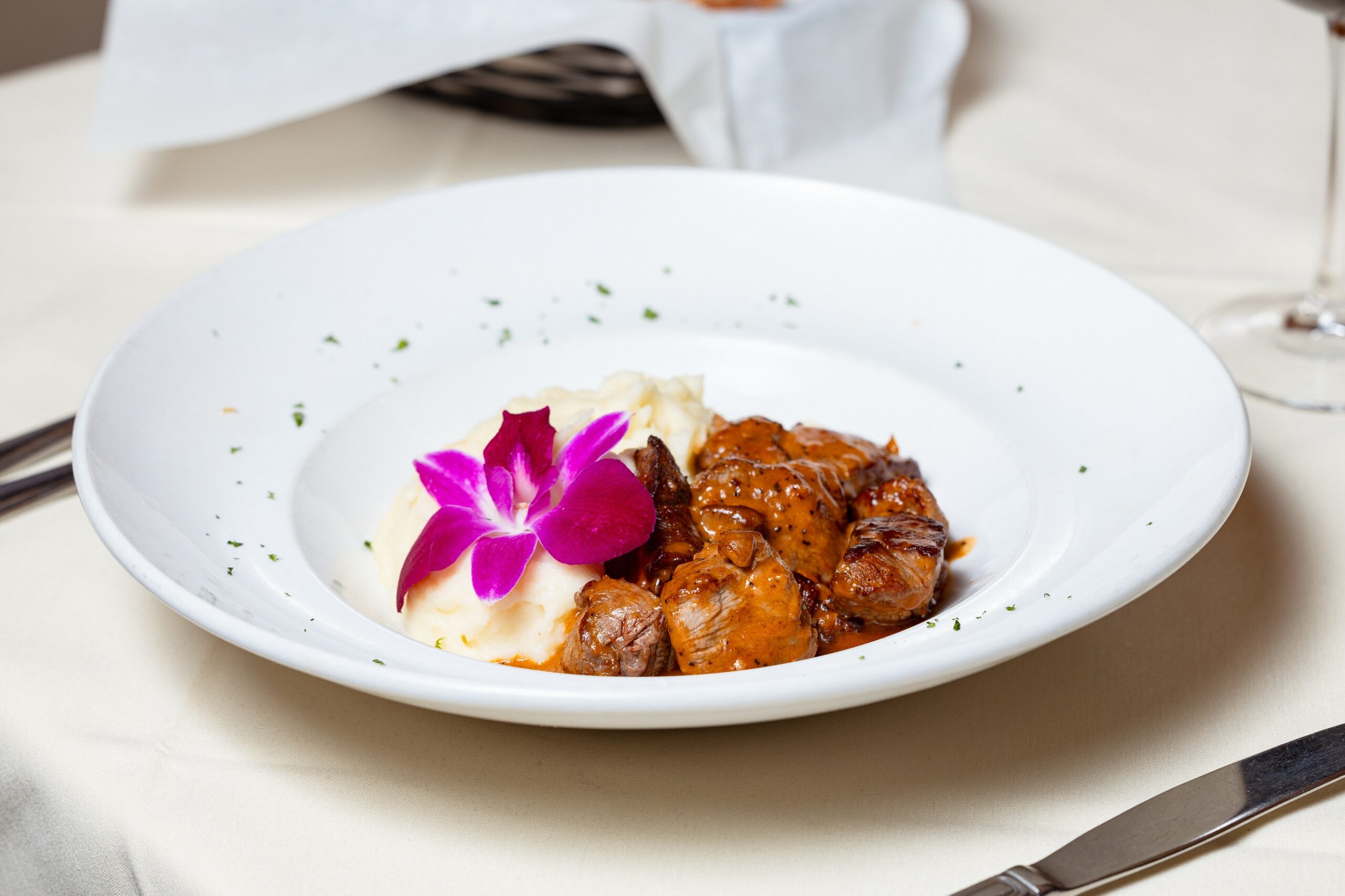 Restaurant menu item