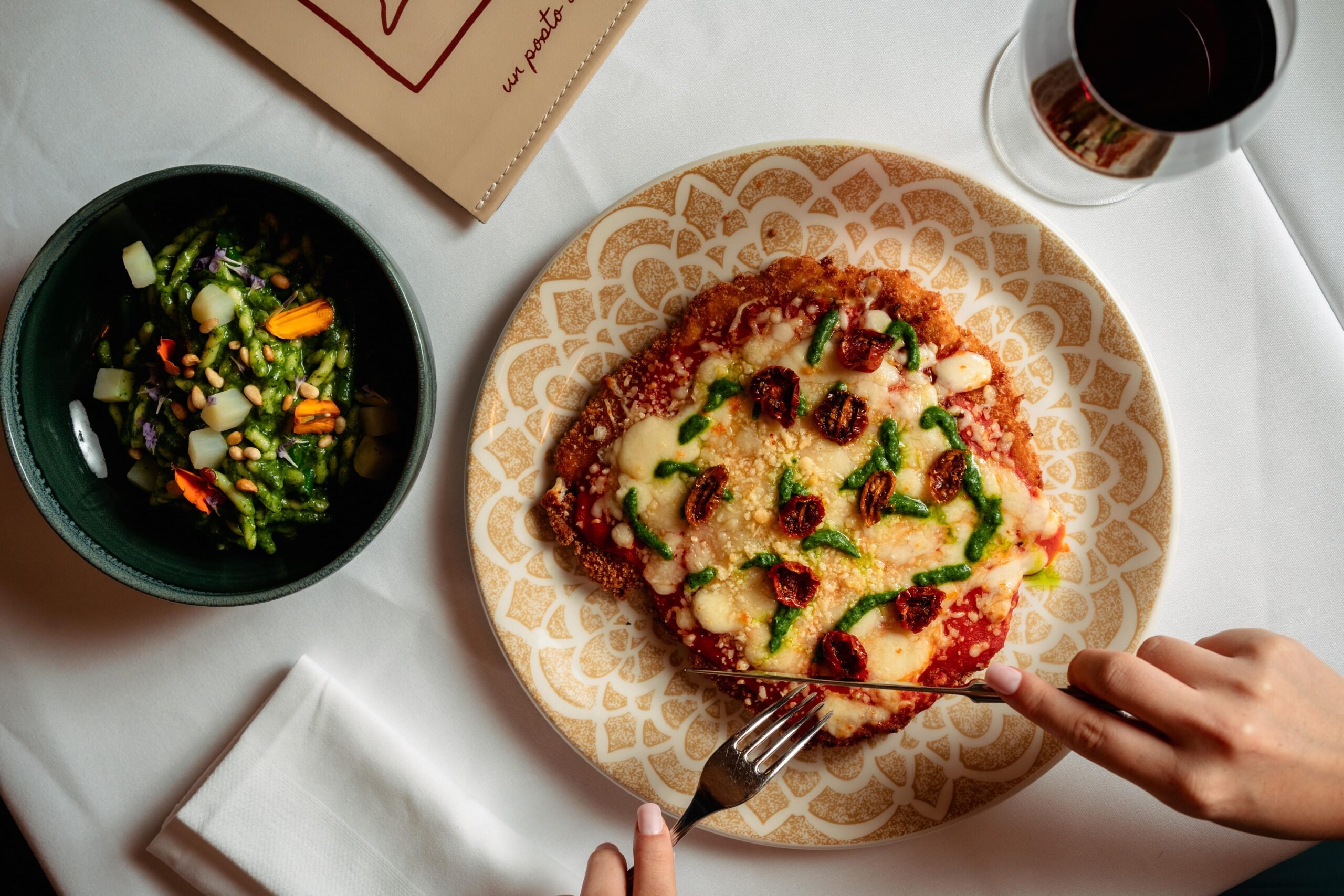 Restaurant menu item