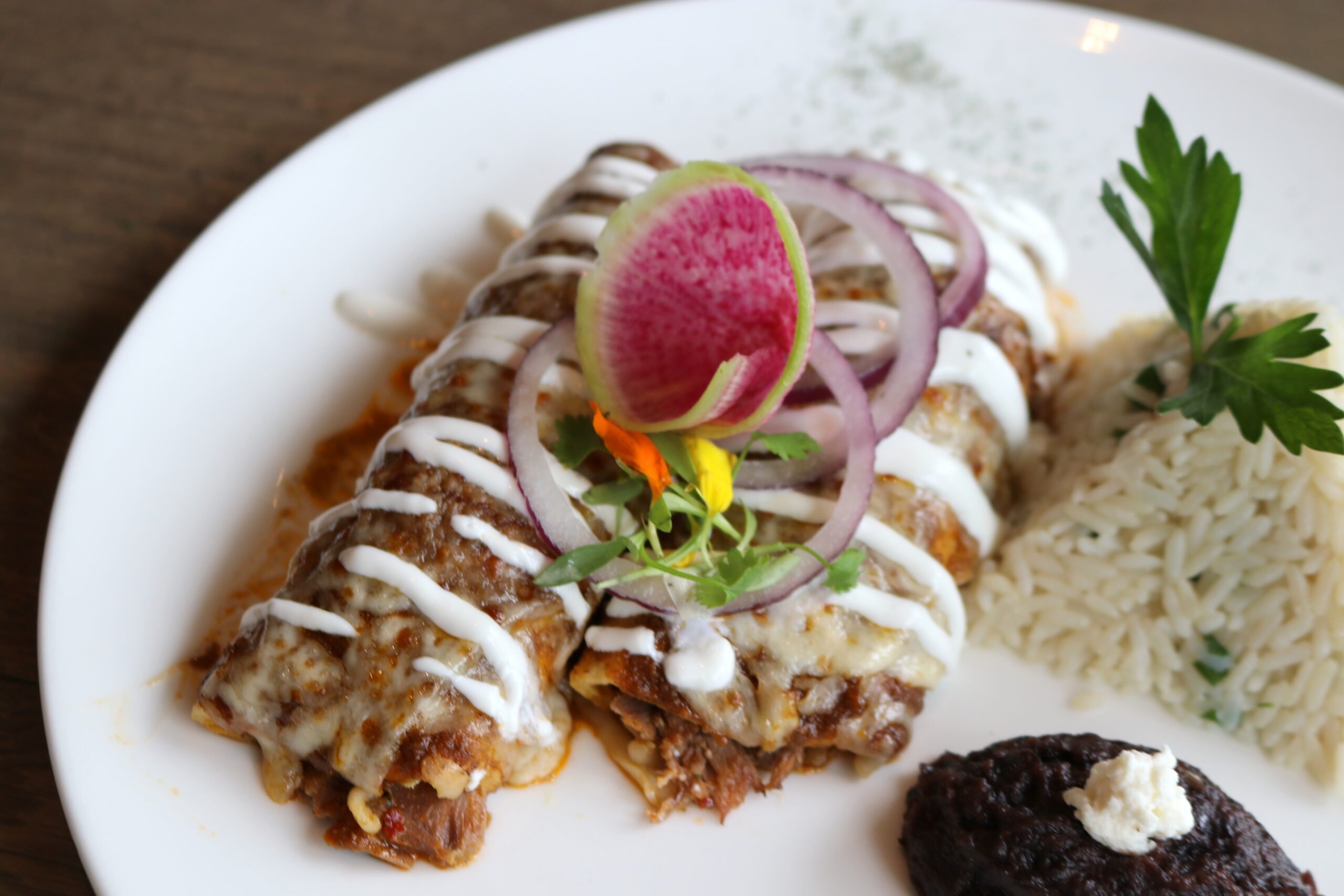 Restaurant menu item