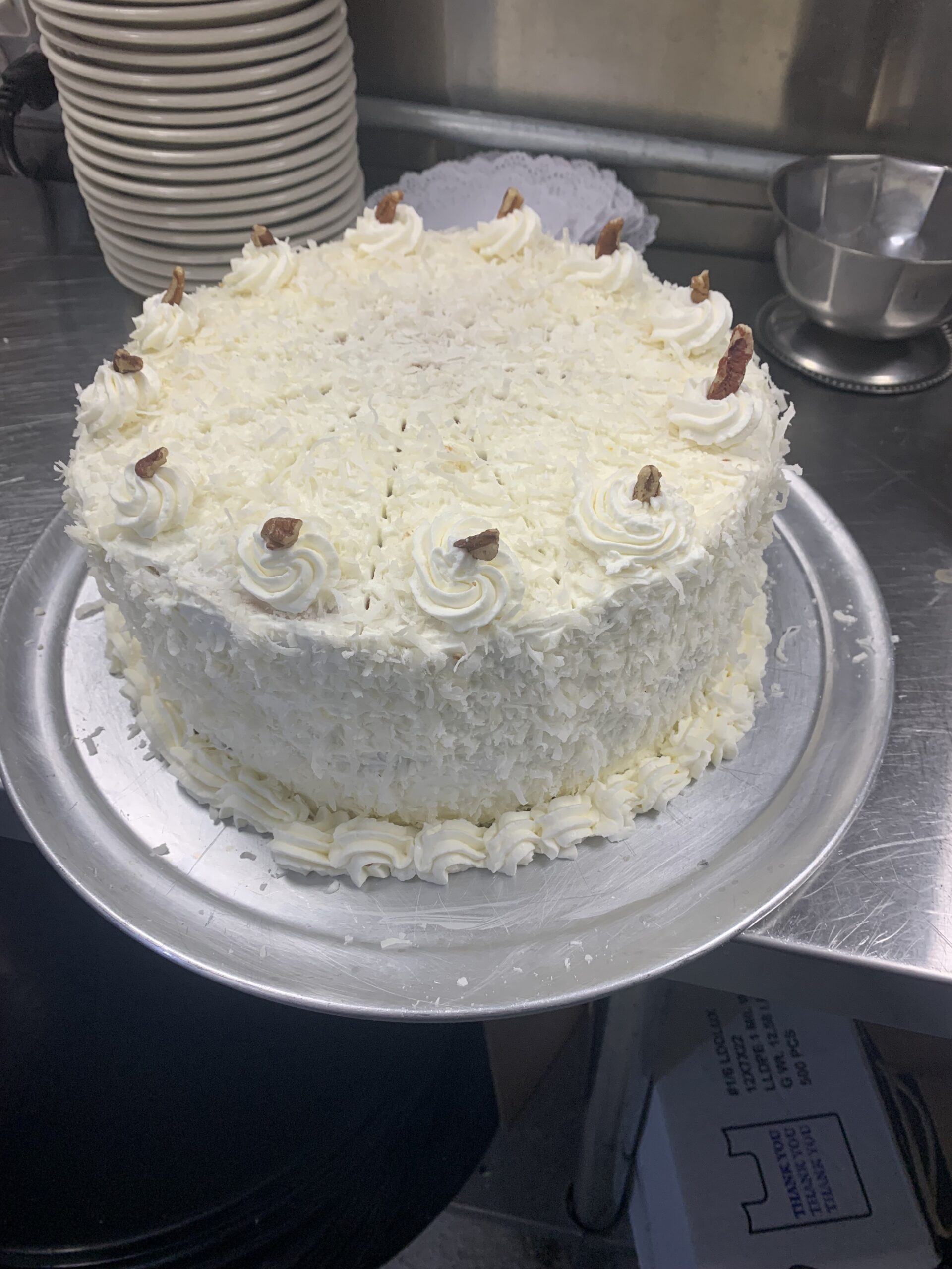 Restaurant menu item