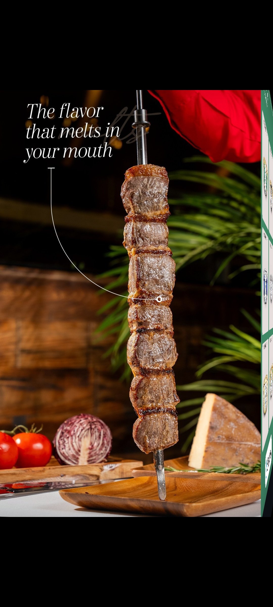 Restaurant menu item