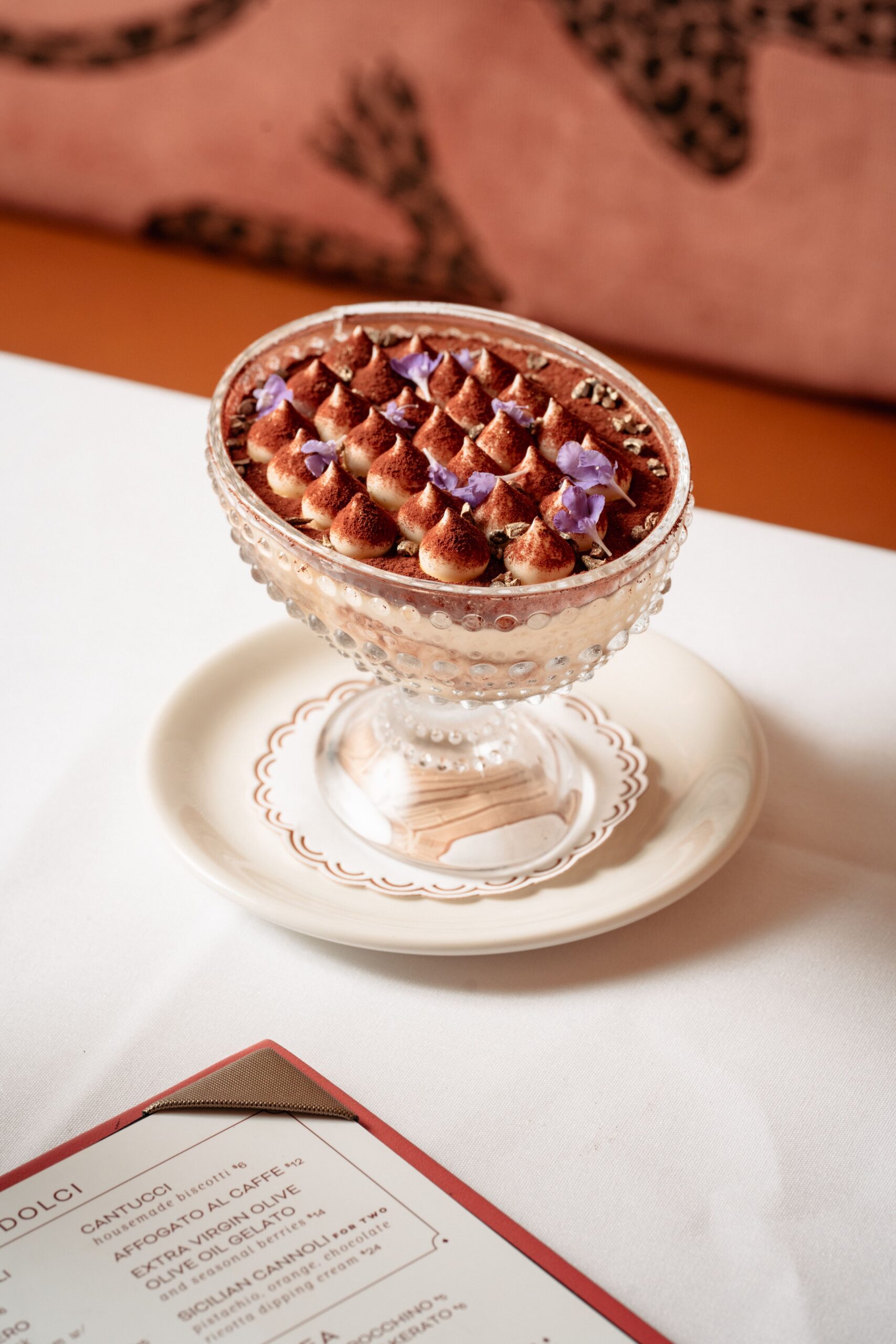 Restaurant menu item
