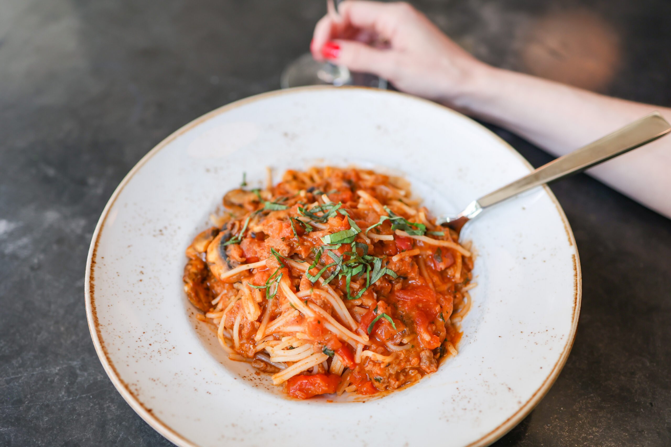 Restaurant menu item