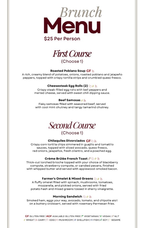 Restaurant menu item