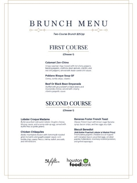 Restaurant menu item