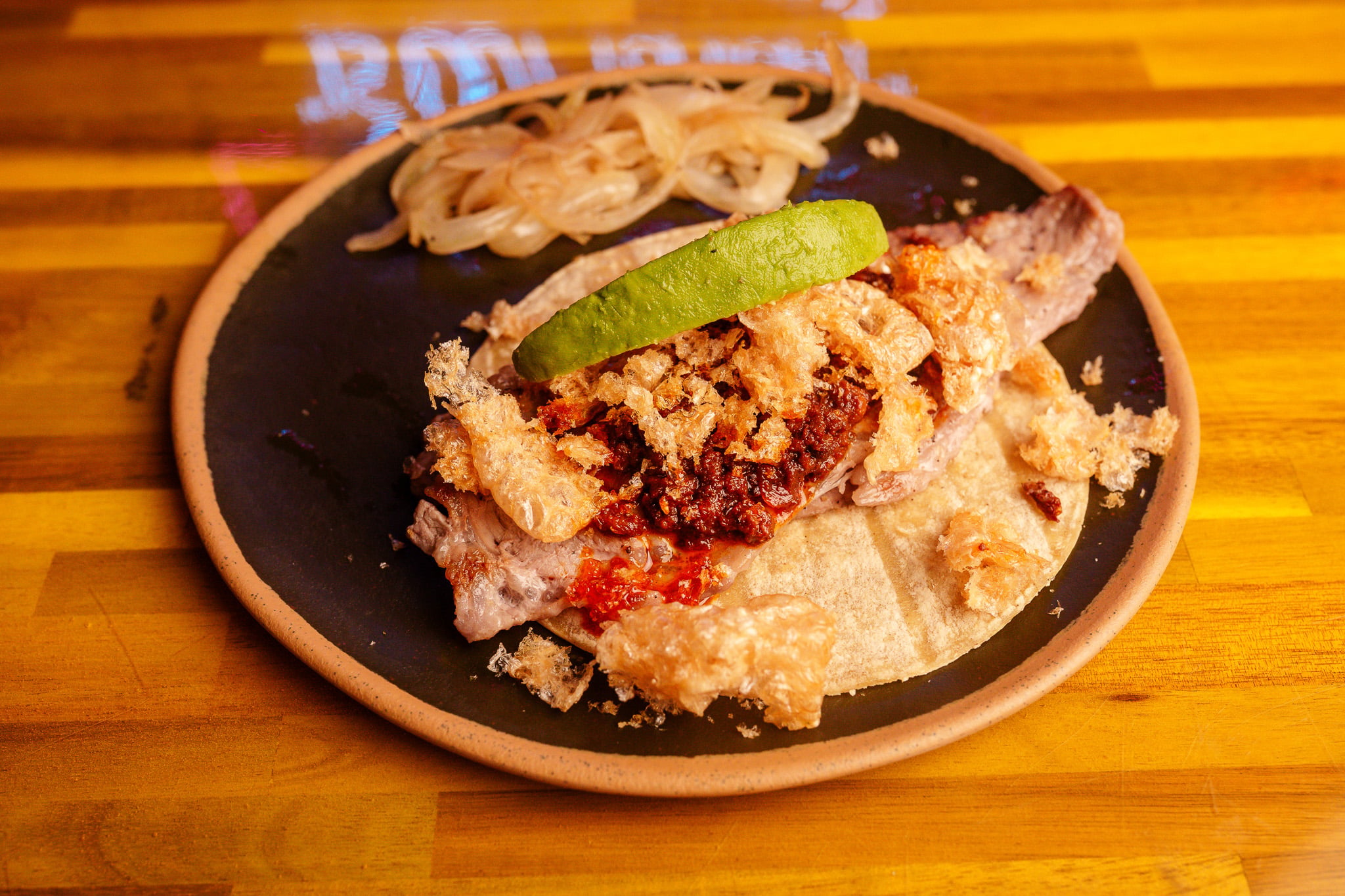 Restaurant menu item