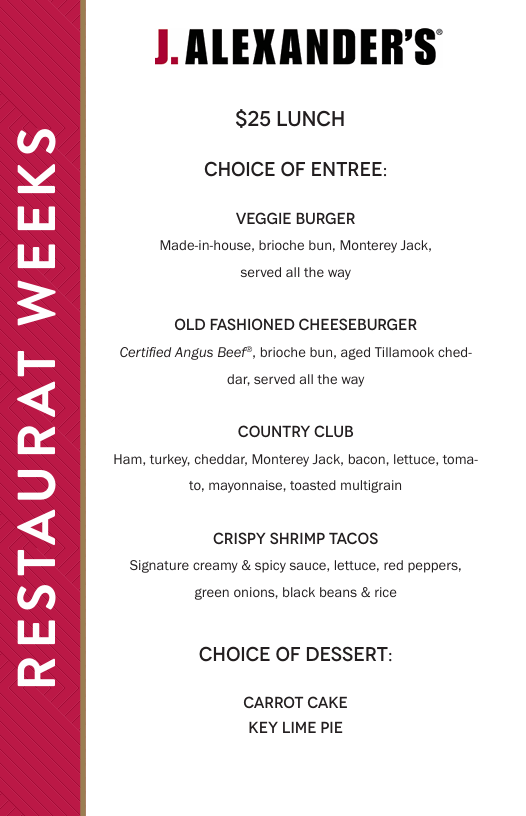 Restaurant menu item