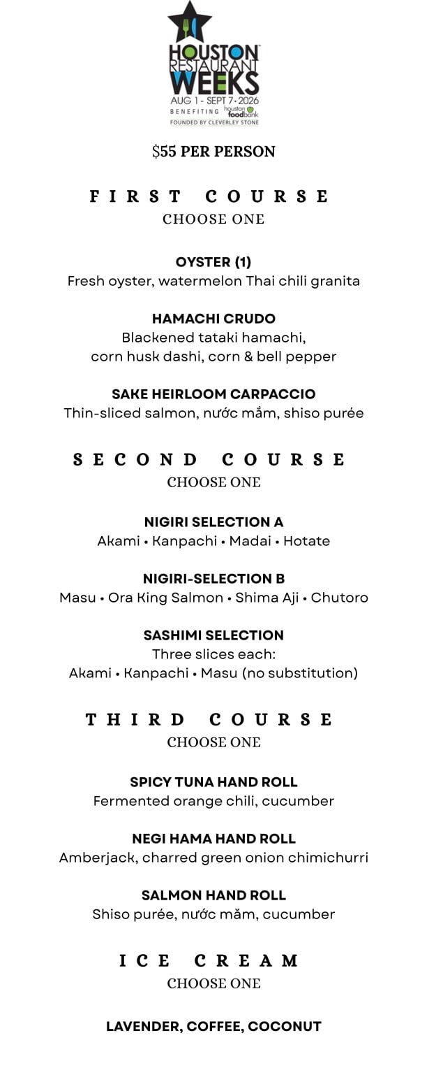 Restaurant menu item