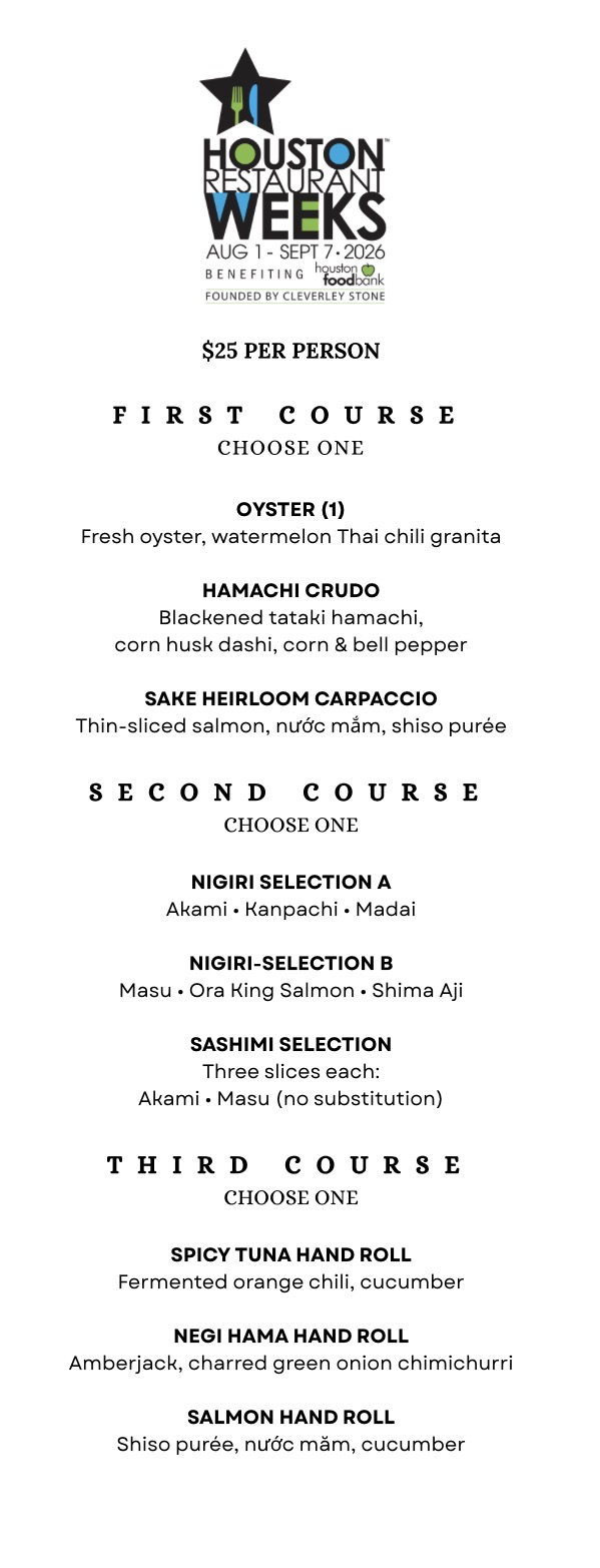 Restaurant menu item